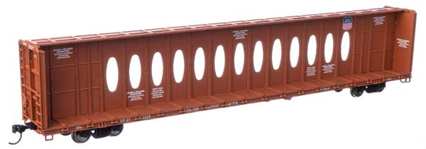 Walthers Mainline 72' Centerbeam Flatcar w/Opera Windows - Ready to Run -- Union Pacific(R) #273224 - 910-50730