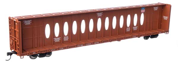 Walthers Mainline 72' Centerbeam Flatcar w/Opera Windows - Ready to Run -- Union Pacific(R) #273236 - 910-50731