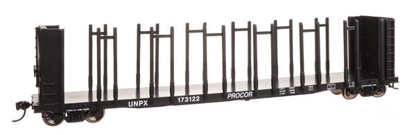 WalthersMainline HO 63' Pulpwood Flatcar - Ready to Run -- UNPX #173122