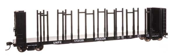 WalthersMainline HO 63' Pulpwood Flatcar - Ready to Run -- UNPX #173139