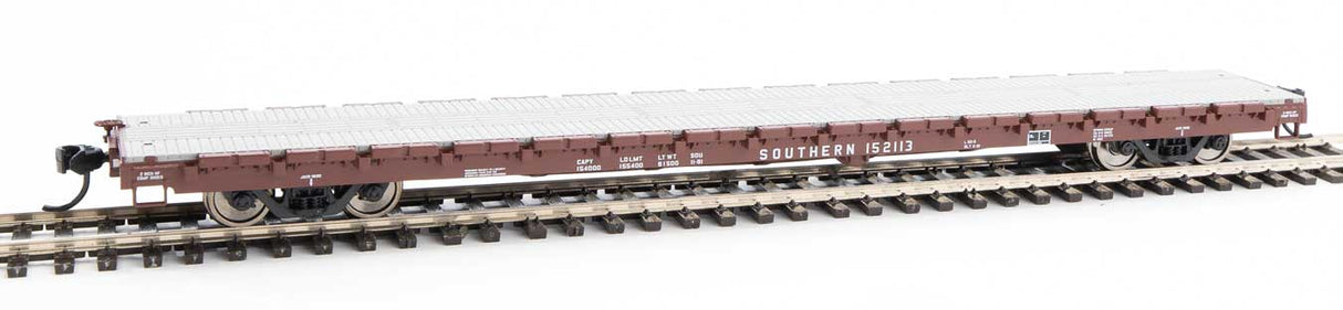 Walthers Mainline 60' Pullman-Standard Flatcar - Ready to Run -- Southern Railway #152113 - 910-5375