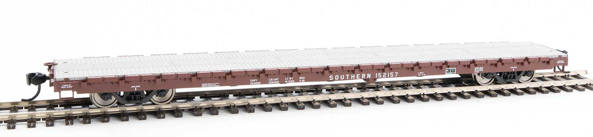 Walthers Mainline 60' Pullman-Standard Flatcar - Ready to Run -- Southern Railway #152157 - 910-5377