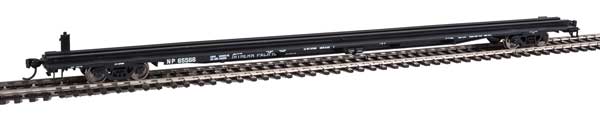 Walthers Mainline 85' General American G85 Flatcar - Ready to Run -- Northern Pacific #65566 - 910-5488