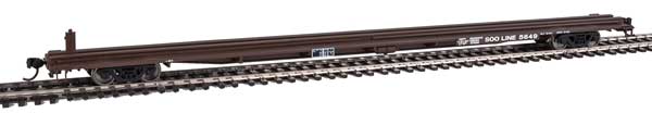 Walthers Mainline 85' General American G85 Flatcar - Ready to Run -- Soo Line #5649 - 910-5493