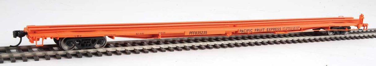Walthers Mainline HO 85' General American G85 Flatcar - Ready to Run -- Pacific Fruit Express #835235 - 910-5524