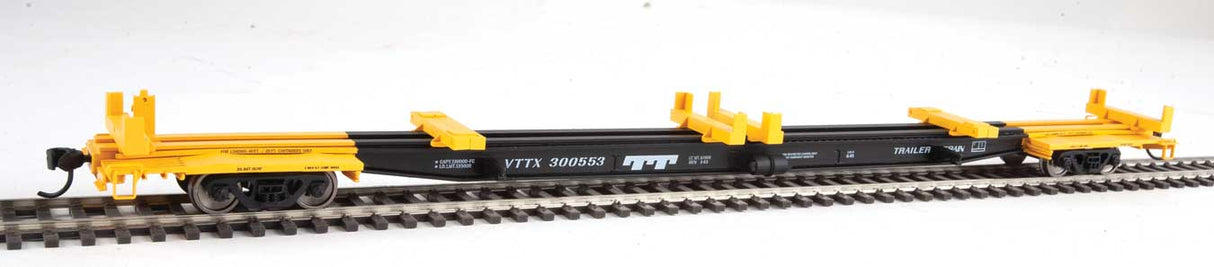 Walthers Mainline 85' General American G85 Flatcar - Ready to Run -- VTTX #300553 - 910-5544