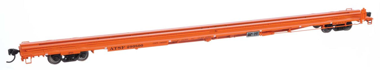 Walthers Mainline 85' General American G85 Flatcar - Ready to Run -- Santa Fe #290800 - 910-5550