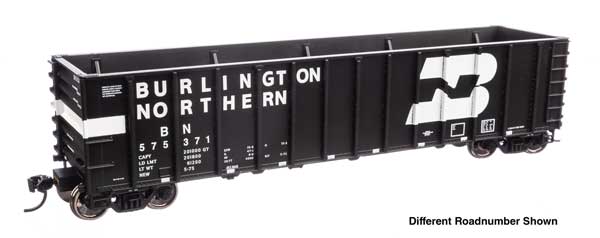 50' PS 4000 Cu Ft Coal Gondola - Ready to Run -- Burlington Northern #575385