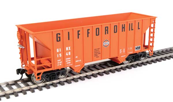 34' 100-Ton 2-Bay Hopper - Ready to Run -- Gifford Hill GIHX #1548