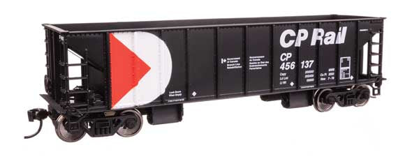 WalthersMainline HO 41' Ballast Hopper - Ready to Run -- Canadian Pacific #456137