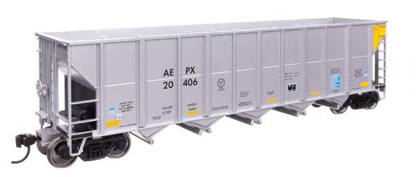 WalthersMainline HO 50' RD-4 Hopper - Ready to Run -- American Electrical Power Service Corp. AEPX #20406