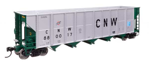 WalthersMainline HO 50' RD-4 Hopper - Ready to Run -- Chicago & North Western(TM) #880017