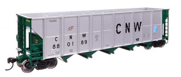 WalthersMainline HO 50' RD-4 Hopper - Ready to Run -- Chicago & North Western(TM) #880189