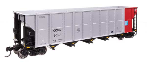 WalthersMainline HO 50' RD-4 Hopper - Ready to Run -- Commonwealth Edison COMX #9057