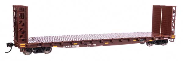 WalthersMainline HO 53' GSC Bulkhead Flatcar - Ready to Run -- BNSF #552161