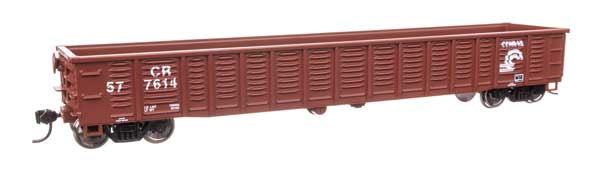 WalthersMainline HO 53' Corrugated-Side Gondola - Ready To Run -- Conrail #577614