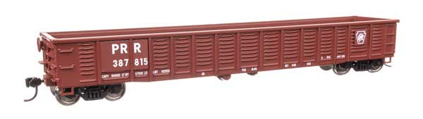 WalthersMainline HO 53' Corrugated-Side Gondola - Ready To Run -- Pennsylvania Railroad #387815