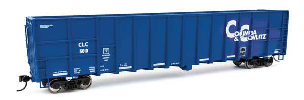 WalthersMainline HO 61' Wood Chip Gondola - Ready To Run -- Columbia & Cowlitz Rwy #5010