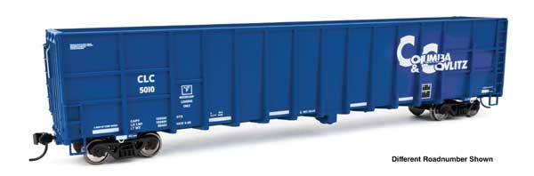 WalthersMainline HO 61' Wood Chip Gondola - Ready To Run -- Columbia & Cowlitz Rwy #5020