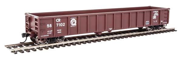 Walthers Mainline 53' Railgon Gondola - Ready To Run -- Conrail #587102 - 910-6237