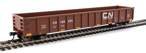 Walthers Mainline 53' Railgon Gondola - Ready To Run -- Canadian National #188235 - 910-6290