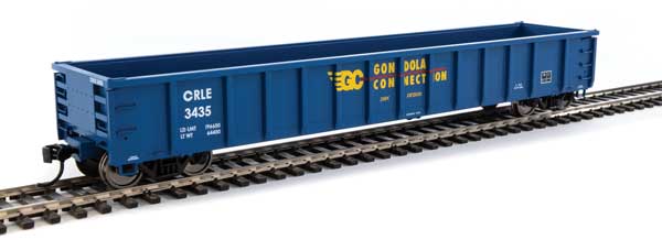 Walthers Mainline 53' Railgon Gondola - Ready To Run -- Coe Rail CRLE #3435 - 910-6296