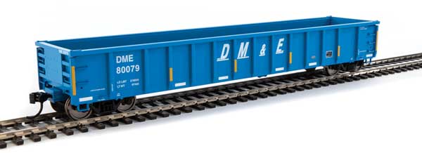 Walthers Mainline 53' Railgon Gondola - Ready To Run -- Dakota, Minnesota & Eastern #80079 - 910-6298