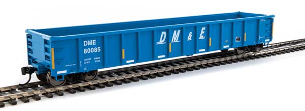 Walthers Mainline 53' Railgon Gondola - Ready To Run -- Dakota, Minnesota & Eastern #80085 - 910-6300
