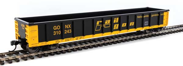 Walthers Mainline 53' Railgon Gondola - Ready To Run -- Railgon #310243 - 910-6303