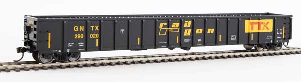 Walthers Mainline 68' Railgon Gondola - Ready To Run -- Railgon GNTX #290020 - 910-6418