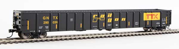Walthers Mainline 68' Railgon Gondola - Ready To Run -- Railgon GNTX #290036 - 910-6419