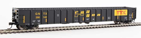 Walthers Mainline 68' Railgon Gondola - Ready To Run -- Railgon GNTX #290140 - 910-6422