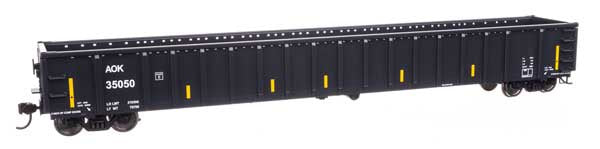 WalthersMainline HO 68' Railgon Gondola - Ready To Run -- Arkansas-Oklahoma Railroad AOK #35050