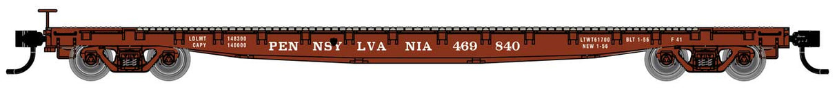 Walthers Mainline 53' GSC Flatcar - Ready to Run -- Pennsylvania Railroad #469840