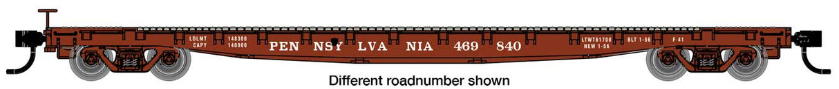 Walthers Mainline 53' GSC Flatcar - Ready to Run -- Pennsylvania Railroad #469866
