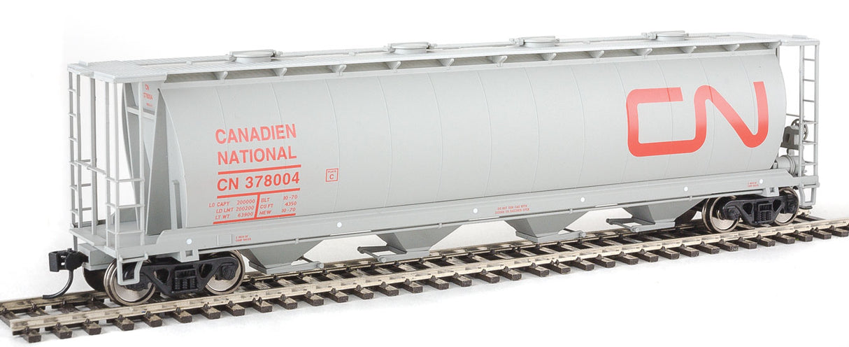 Walthers Mainline 59' CYLINDRICAL HOPPER CN 378004 - 910-7175