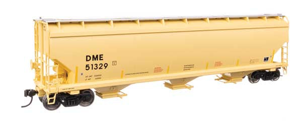 WalthersMainline HO 60' NSC 5150 3-Bay Covered Hopper - Ready to Run -- Dakota Minnesota & Eastern (DM&E) #51329