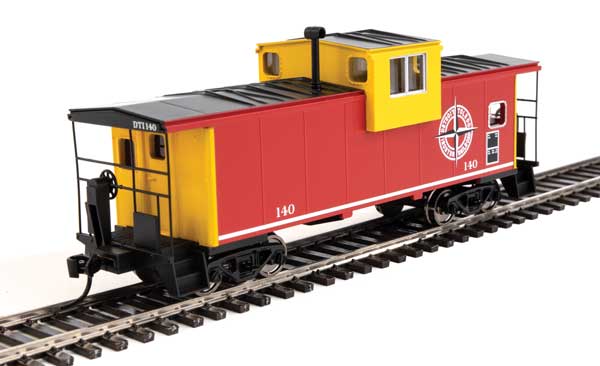 Walthers Mainline International Extended Wide-Vision Caboose - Ready to Run -- Detroit, Toledo & Ironton #140 - 910-8712