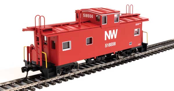 Walthers Mainline International Wide-Vision Caboose - Ready to Run -- Norfolk & Western #518556 - 910-8774