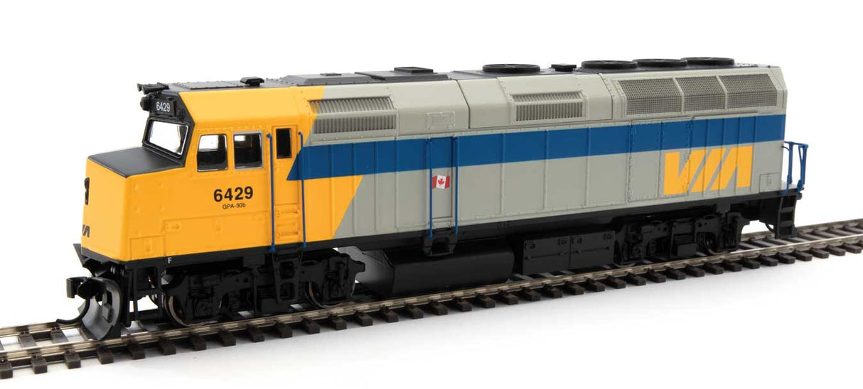 Walthers Mainline EMD F40PH - Standard DC -- VIA #6429 - 910-9475