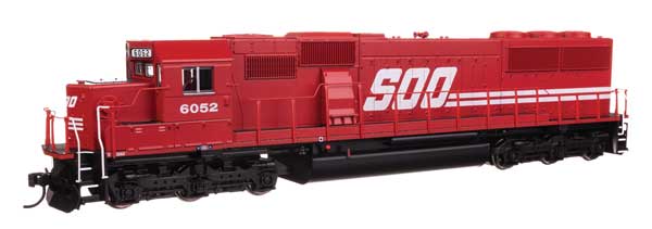 WalthersMainline EMD SD60 Spartan Cab - Standard DC -- Soo Line #6052