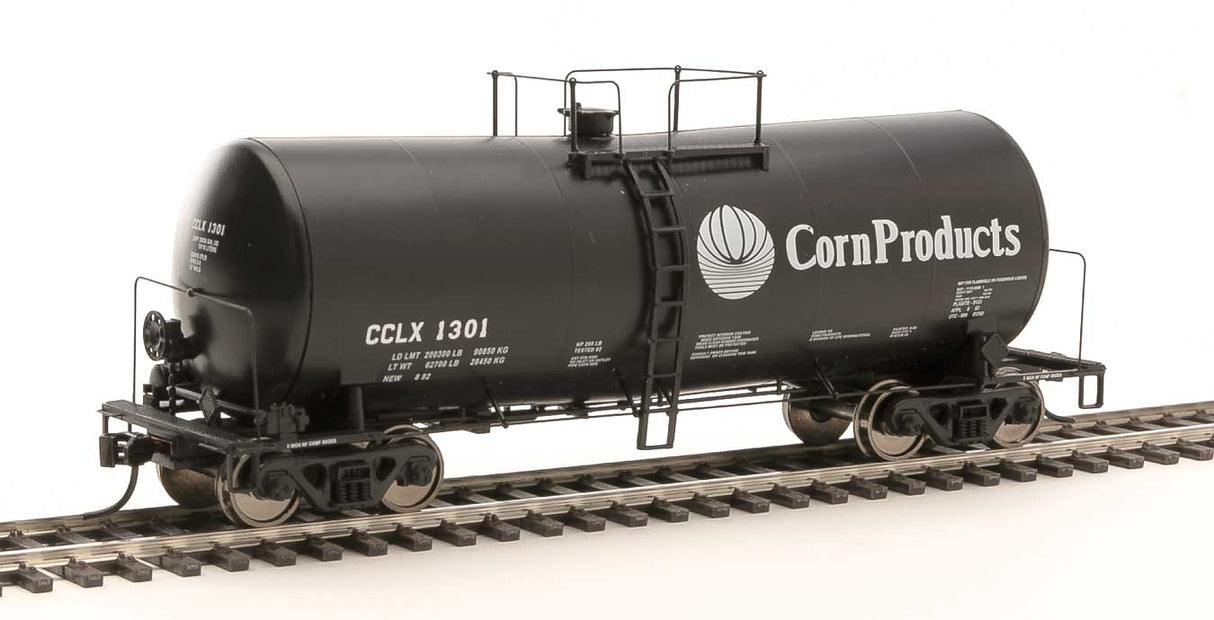 WalthersProto 40' UTLX 16,000-Gallon Funnel-Flow Tank Car - Ready to Run -- Corn Products Corp CCLX #1301 - 920-100149