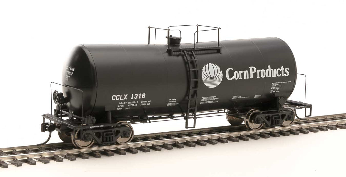 WalthersProto 40' UTLX 16,000-Gallon Funnel-Flow Tank Car - Ready to Run -- Corn Products Corp CCLX #1316 - 920-100150