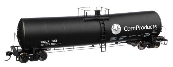 WalthersProto HO 54' 23,000 Gallon Funnel-Flow Tank Car - Ready to Run -- Corn Products CCLX #1958 - 920-100254