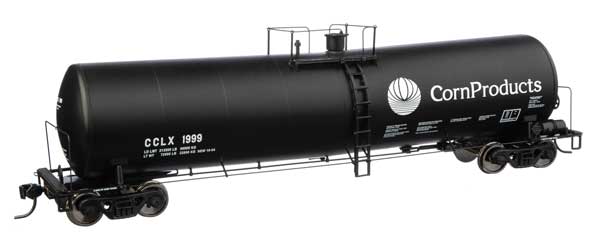 WalthersProto HO 54' 23,000 Gallon Funnel-Flow Tank Car - Ready to Run -- Corn Products CCLX #1999 - 920-100256