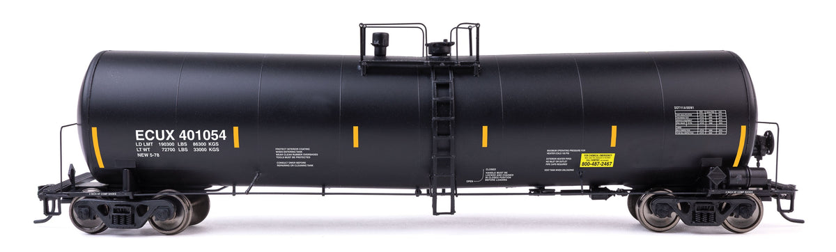 WalthersProto HO 54' 23,000 Gallon Funnel-Flow Tank Car - Ready to Run – Exxon #401054