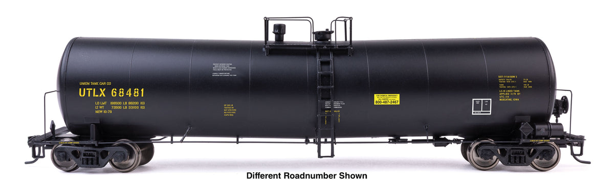 WalthersProto HO 54' 23,000 Gallon Funnel-Flow Tank Car - Ready to Run – UTLX #68583