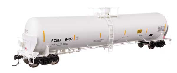 WalthersProto HO 55' Trinity Modified 30,145-Gallon Tank Car - Ready to Run -- Shell Oil SCMX #6492