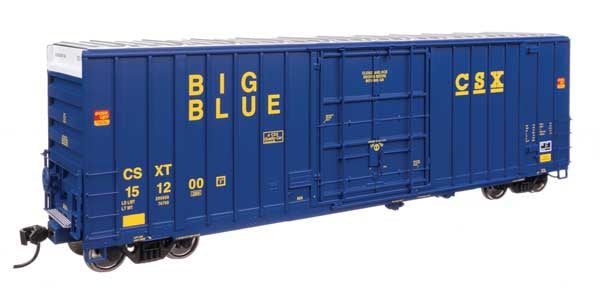 WalthersProto HO 50' Gunderson Hi-Cube Paper Service Boxcar - Ready to Run -- CSX #151200