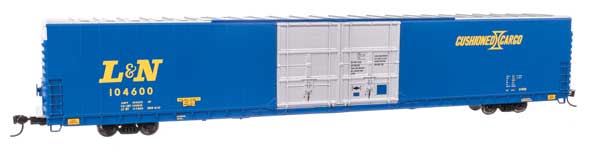 WalthersProto 86' Pullman-Standard Double-Door Hi-Cube Boxcar - Ready to Run -- Louisville & Nashville #104600